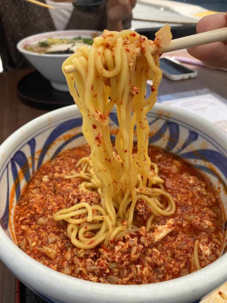 Spicy noodles