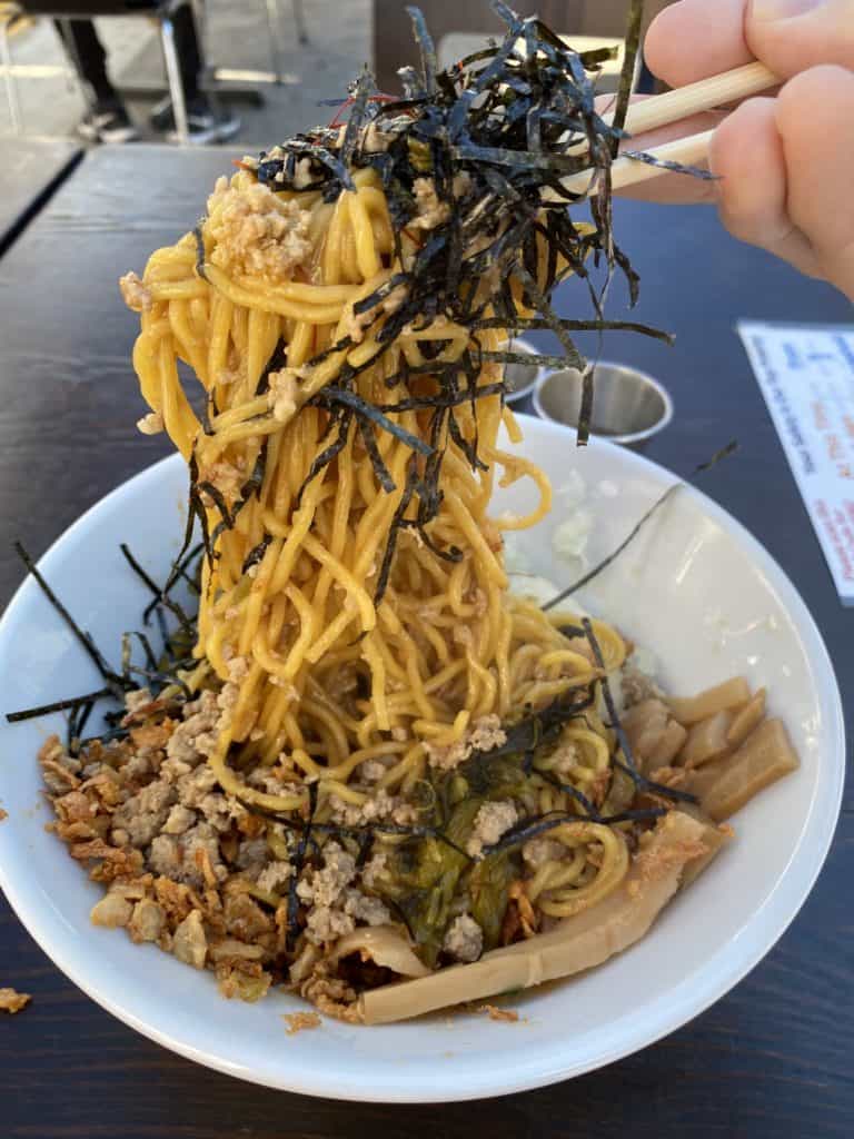 Hachioji Mazesoba Noodle Pull