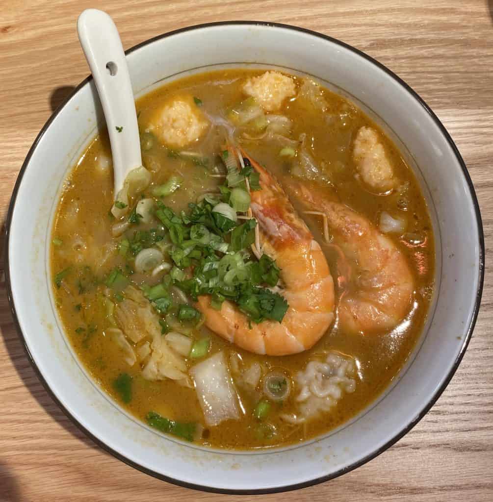 Shrimp ramen