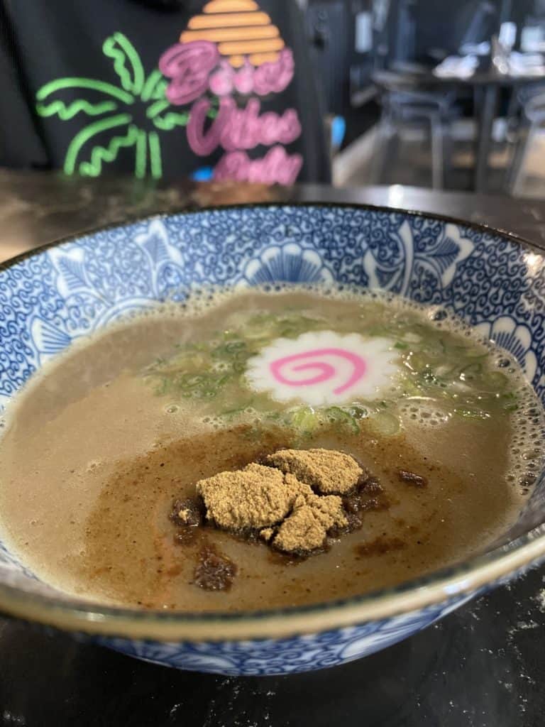 Tsukemen dipping broth