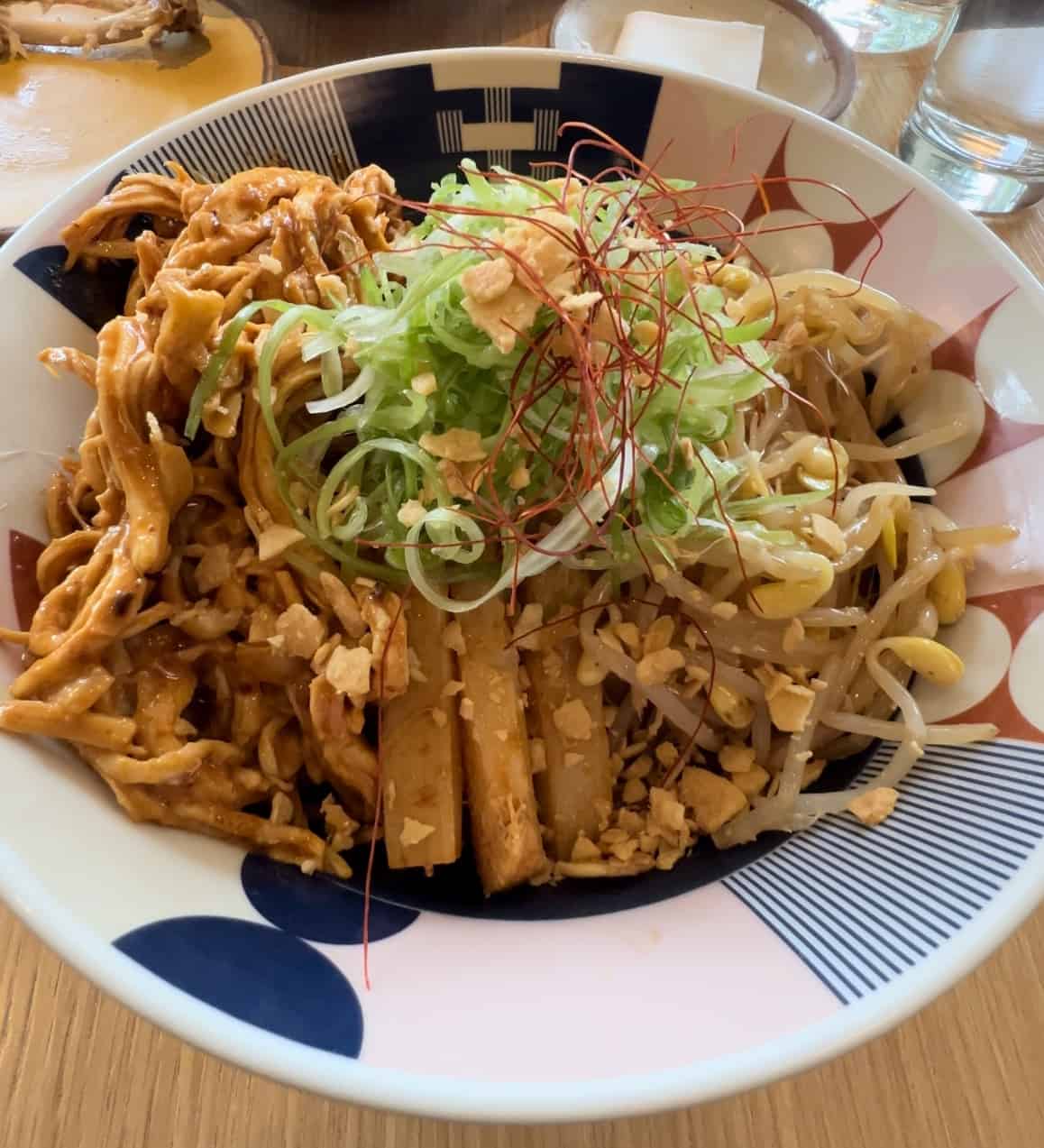 Ban Ban Chicken Mazemen @ Tonchin LA - Ramen Directory